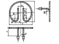 Водяной ТЭН - конфигурация 31